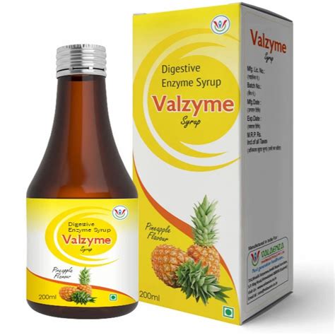 Valzyme Digestive Enzyme Syrup Bottle Of Ml At Rs Bottle In