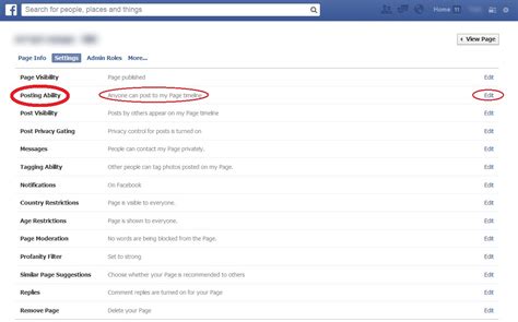 How To Stop Others Posting On My Facebook Page Timeline Web