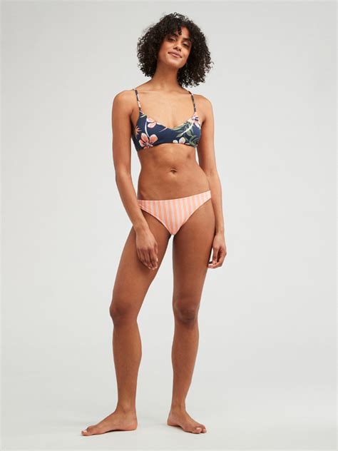 Roxy Into The Sun Triangle Bikini Top For Women Roxy