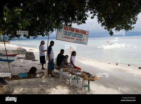 Beach Shell Stall Dumaluan Beach Resort Panglao Island Bohol