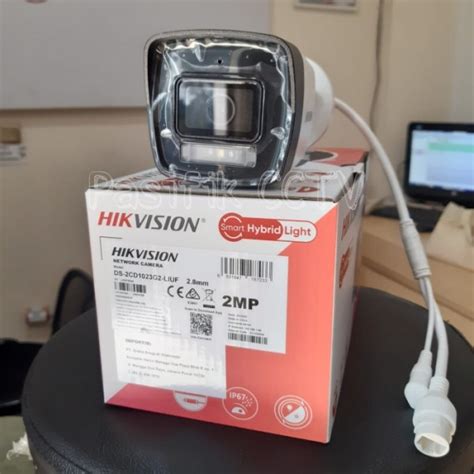 Hikvision DS 2CD1023G2 LIUF Renkli Sesli 2MP 1080P H265 2 8mm Lens