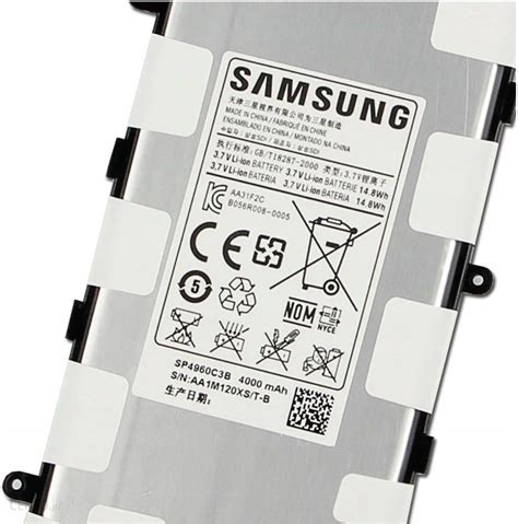 Bateria Bateria SP4960C3B Samsung Galaxy Tab 2 7 0 P3100 Opinie I