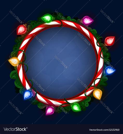 Christmas frame Royalty Free Vector Image - VectorStock