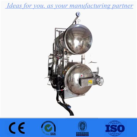 Industrial Horizontal Steam Autoclave Retort Machine Food Sterilization