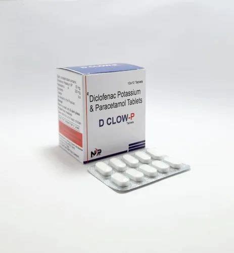 Diclofenac Sodium Mg Paracetamol Mg At Rs Box Pcd Pharma