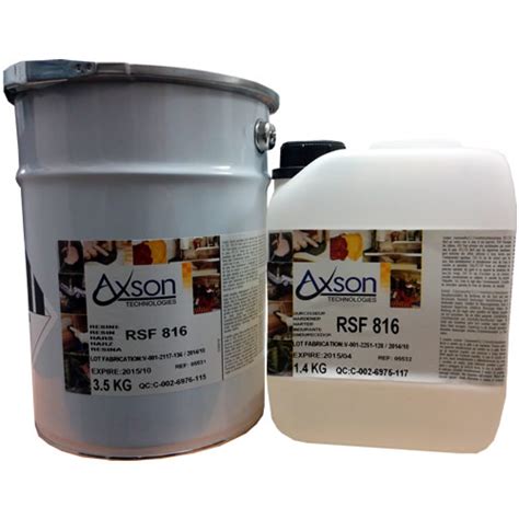 Axson RSF 816 Low Viscosity UV Resistant Epoxy Laminating Resin Mbfg