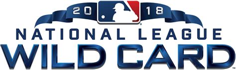 Nl Wild Card Logo Primary Logo National League Nl Chris Creamer