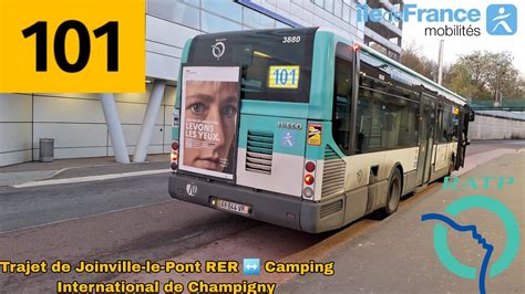 BUS 101 RATP Trajet à bord d un Citelis Line Voith N⁰3880 YouTube