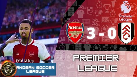 Asl England League Arsenal Vs Fullham Fecha Youtube