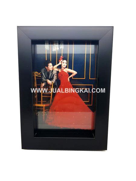 Jual Bingkai Foto R Hitam Tebal Cm Photo Frame Minimalis Pigura Murah