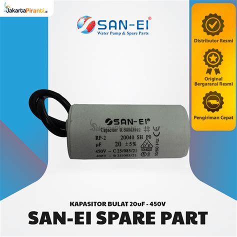 Jual Uf V San Ei Capacitor Kapasitor Bulat Capasitor Pompa