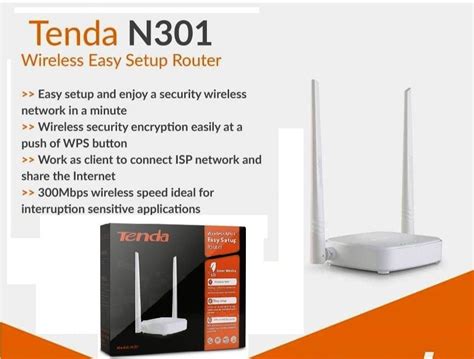 Tenda N301 Wireless Network Router At 790 In Amritsar ID 24813670812