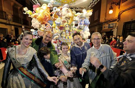 Fotos de la falla infantil Convento Jerusalén Matemático Marzal primer