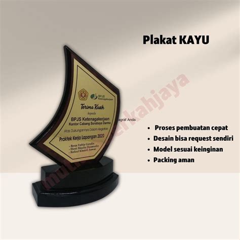 Jual Cinderamata Vandel Marmer Plakat Kayu Kenang Kenangan Wisuda Kkn