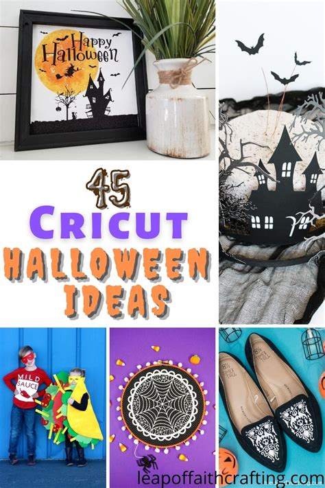 Halloween Cricut Ideas to Get You Inspired to Craft Now! - Leap of Faith Crafting