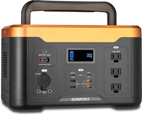 Amazon Duracell Estación de energía portátil de 1000 W 1050 Wh