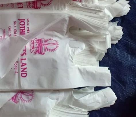 W Cut Plain Printed Cornstarch Compostable Bags At Rs Kg In