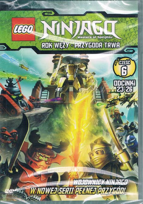 LEGO NINJAGO ROK WĘŻY PRZYGODA TRWA DVD CZĘŚĆ 6 11968489791 Sklepy