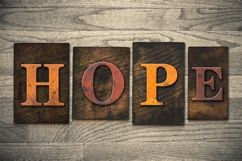 What A Difference Hope Makes! - Lead Life Well