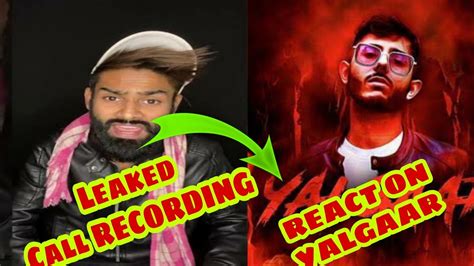 Amir Siddiqui React On Yalgaar About Carryminati Deleted Video React