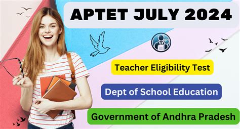 APTET July 2024 Andhra Pradesh Teacher Eligibility Test