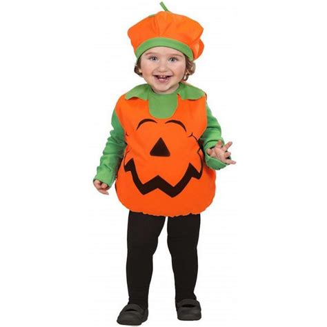 Costume Da Zucca Di Halloween Per Bambini