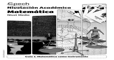 Guía Nº1 Matemática Como Instrumento Pdf Document