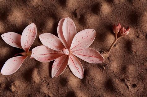 Flower In The Desert Is Dry Land Daisy Stock Image Image Of Nature