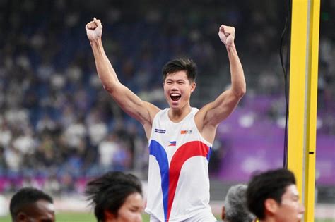 EJ Obiena Sets New Asian Games Record En Route To Gold ABS CBN News