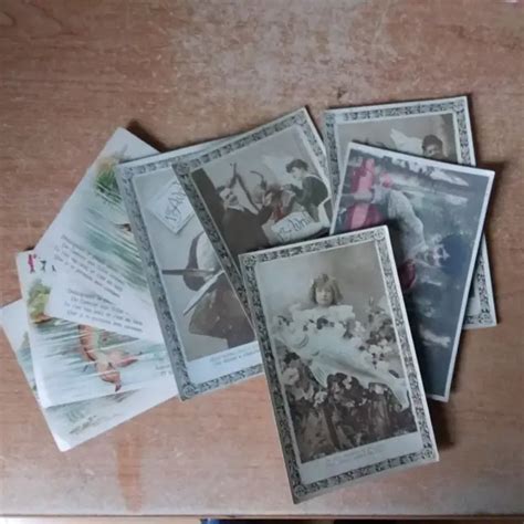 LOT DE 12 Cartes Postales Anciennes Fantaisies 1Er Avril EUR 5 00