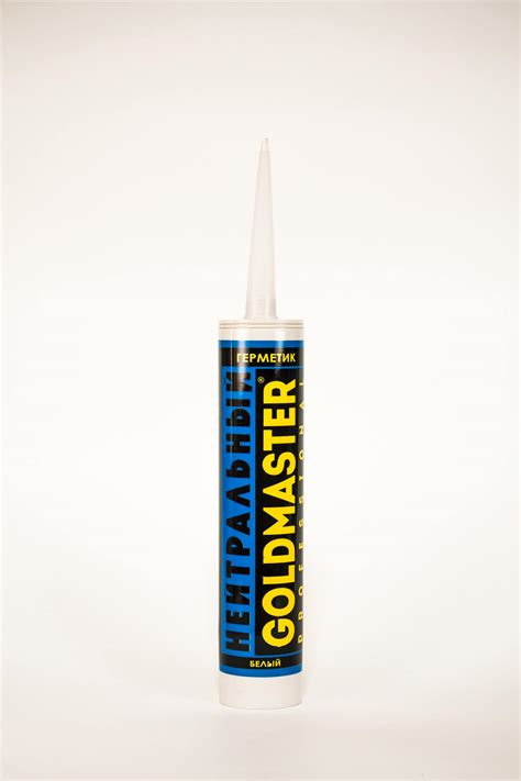 Нейтральный силиконовый герметик GoldMaster | GOLDMASTER Professional