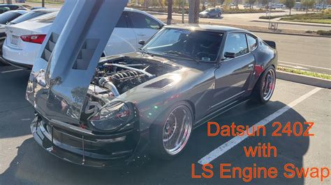 Datsun Z With A Ls Engine Swap Youtube