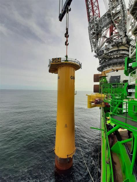 Industry First Deme Drills Xl Monopile Into French Seabed Offshore