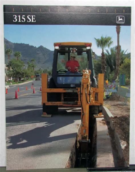 John Deere Se Backhoe Loader Specifications Construction Sales