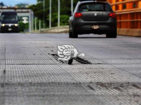 Da Os En Parrilla Del Puente Coatza I Grave Peligro Para Conductores