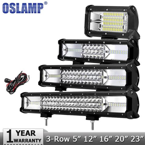 Oslamp Row Led Light Bar Offroad Led Bar Combo