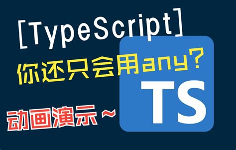 【前端必备】typescript 你还只会用 Any？ 哔哩哔哩