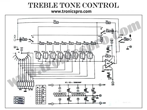 Tone Control Circuit Diagram Opa627 Ic Tronicspro