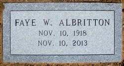 Adelia Faye White Albritton 1918 2013 Mémorial Find a Grave