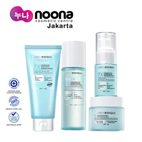 Jual BIOAQUA 7X CERAMIDE SKINCARE PAKET REPAIR BARRIER SET Shopee