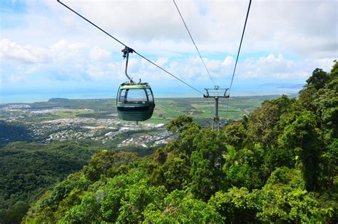 Kuranda Skyrail Rainforest Cableway Above Barron Gorge National Park