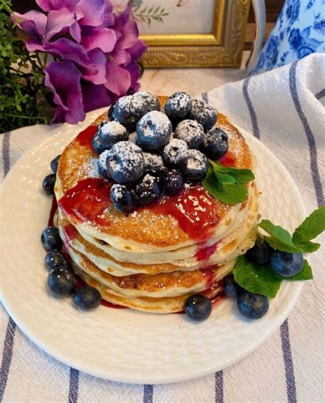 Blueberry Buttermilk Pancakes Norine S Nest