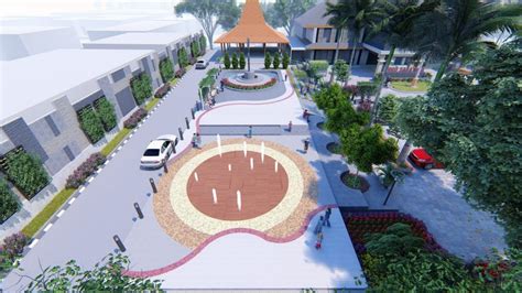 Detail Desain Taman Kota Koleksi Nomer 17