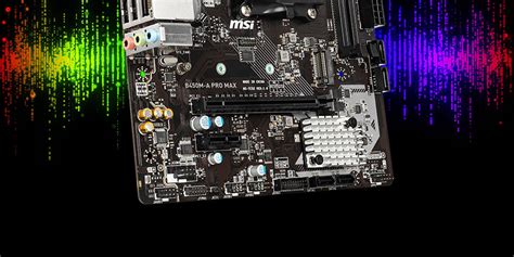 B450M-A PRO MAX | Motherboard | MSI Global