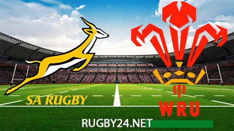 South Africa Vs Wales Rugby 22 June 2024 Summer Nations Full Match