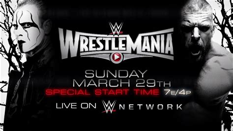 Wrestlemania 31 Sting Vs Triple H Preview Youtube