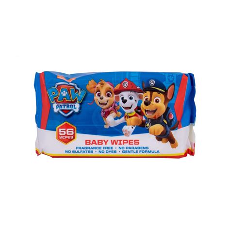 Nickelodeon Paw Patrol Baby Wipes Sminkeltávolító nedves törlőkendők