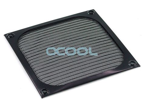Металлический фильтр для вентилятора 120 мм черный Alphacool Air filter ...