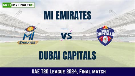 EMI Vs DUB Dream11 Prediction In Depth Analysis Venue Stats And