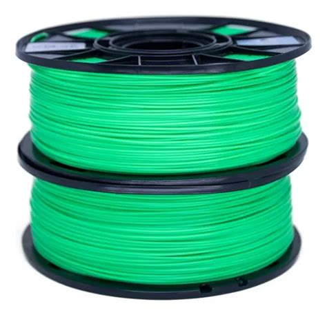 Filamento Abs Verde Neon Premium Kit Kg Mm Dvale